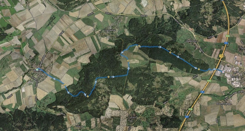 staffellauf-autobahnkreuz-feuchtwangen-2013-strecke